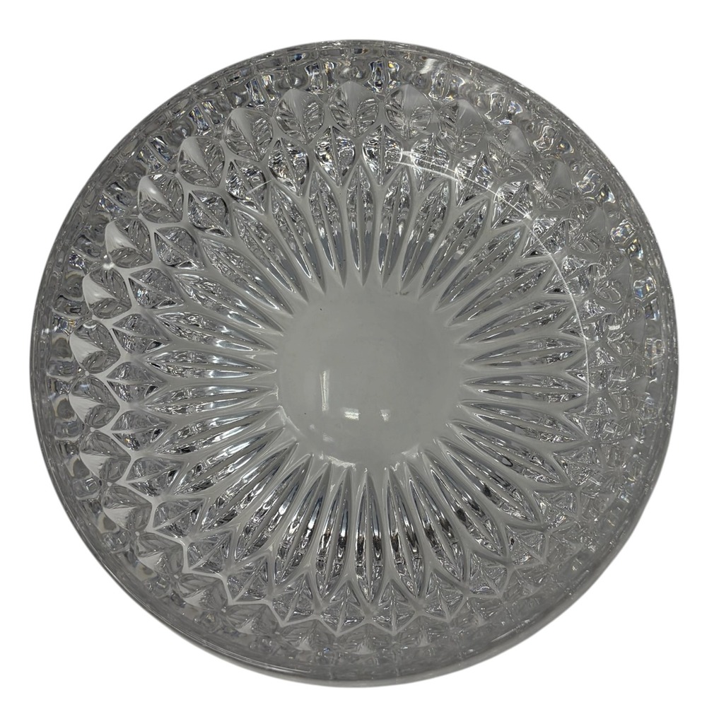 Gorham Althea Full Lead Crystal Bowl 7.5" Vintage Cut Glass Germany